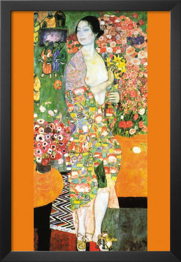 The Dancer - Gustav Klimt Paintings